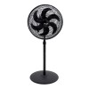 Ανεμιστήρας με ορθοστάτη (18") 45εκ. 90W με 6ΡΡ πτερύγια χρώμα μαύρο