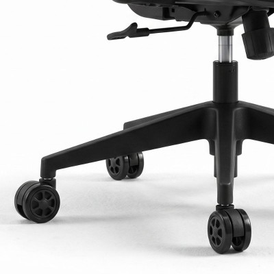 Ανταλλακτικά Ροδάκια Megapap για καρέκλες γραφείου σετ 5 τμχ χρώμα μαύρο