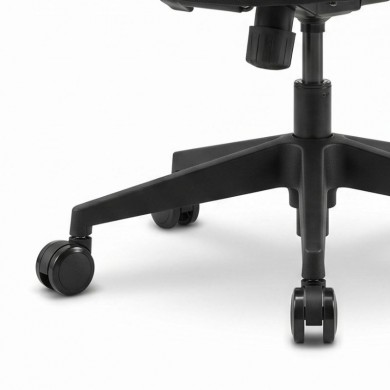 Ανταλλακτικά Ροδάκια Megapap για καρέκλες γραφείου σετ 5 τμχ χρώμα μαύρο