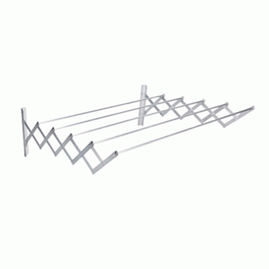 Aluminum balcony rack RINA folding 4m. 80x80cm Homeplus