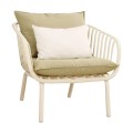 ASTRID Set (5pcs) PP-Metal Cream/Cushions Sandy Green