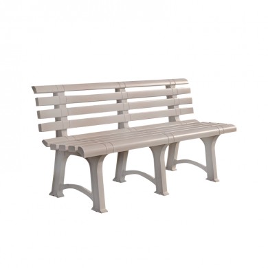 ATENA Παγκάκι Κήπου-Βεράντας, PP Tortora 150x73x51cm