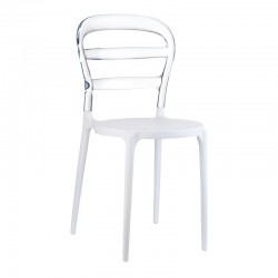 BIBI WHITE/CLEAR TRANSP.ΚΑΡΕΚΛΑ