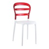 BIBI WHITE/RED TRANSP.ΚΑΡΕΚΛΑ