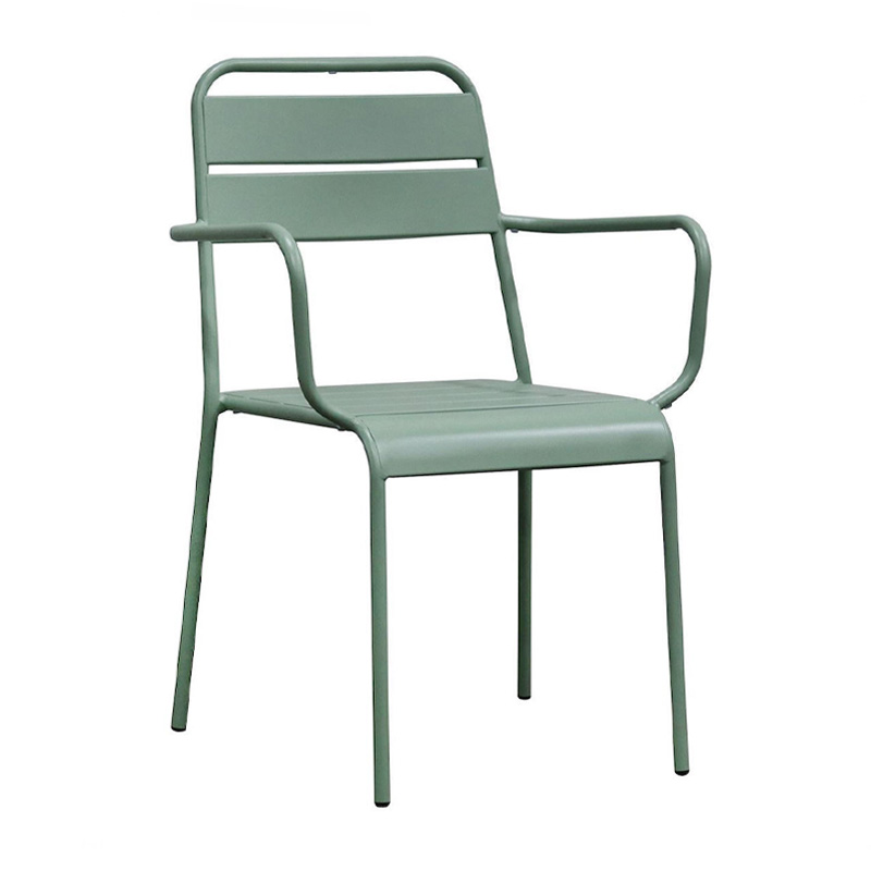 BRIO Stacking Armchair-Pro Metal Sandy Green 5635C