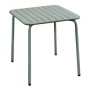BRIO Slat Table-Pro 70x70cm Metal Sandy Green 5635C