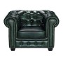 CHESTERFIELD 689 Πολυθρόνα Σαλονιού - Καθιστικού / Δέρμα Antique Green