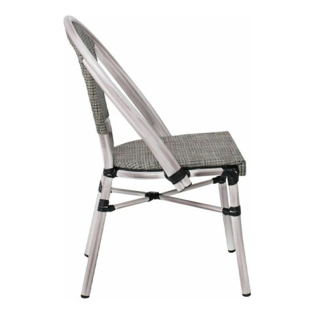 COSTA Chair Alu Antique Grey/Textilene Beige