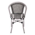 COSTA Chair Alu Antique Grey/Textilene Beige