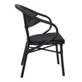COSTA Armchair Alu Black/Textilene Black