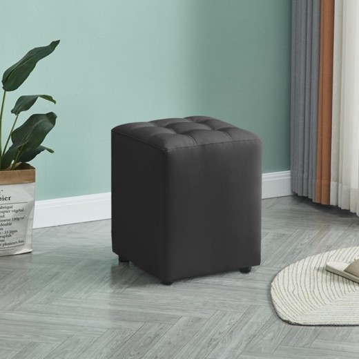CUBE BLACK PU ΣΚΑΜΠΟ