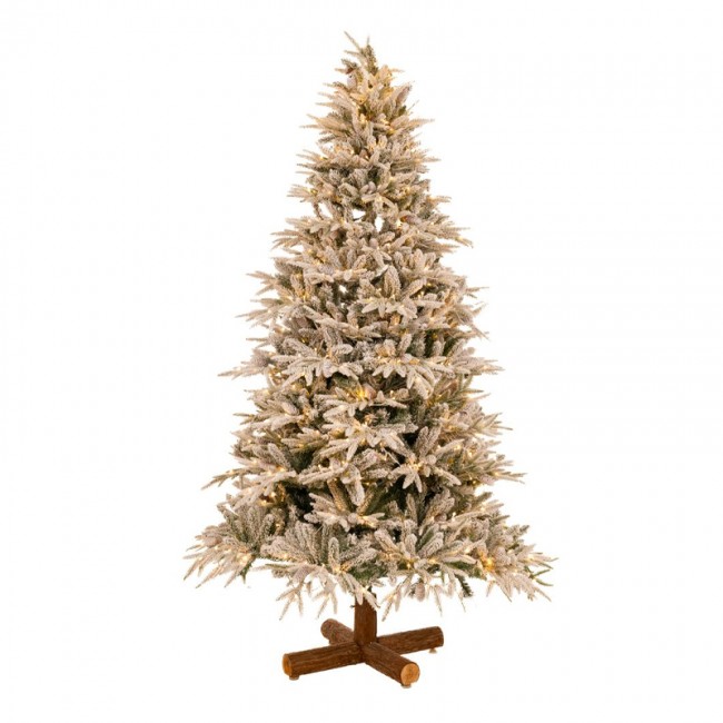 ΔΕΝΔΡΟ   PRE LIT SNOWY JERSEY PINE   240ΕΚ ΜΕ 1000 LED ΘΕΡΜΟ ΛΕΥΚΟ AND ΠΟΛΥΧΡΩΜΑ