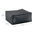 DEPO Stool Bean Bag Grey 100% waterproof (removable cover)