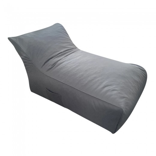 DEREK ΠΟΥΦ GREY ΥΦΑΣΜΑ 70X106X67εκ.