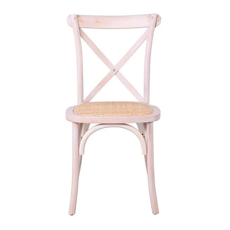 DESTINY Chair Decape White, Beech