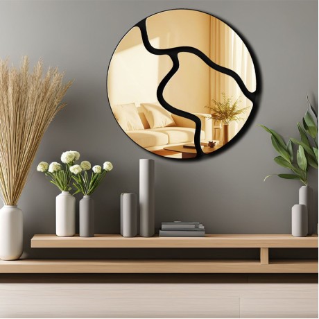 Ayna Megapap plexiglass wall decoration Ø48x48cm.