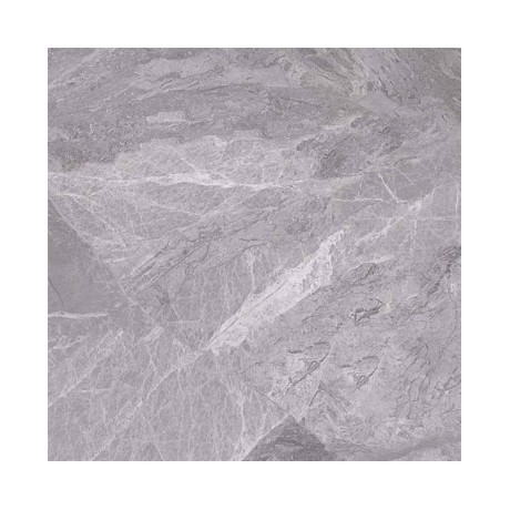 Επιφάνεια τραπεζιού sintered stone χρώμα γκρι εφέ μαρμάρου 70x70εκ.