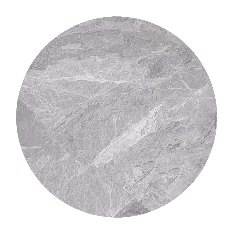 Sintered Stone Table Top D.70cm/11mm Grey Marble (under MDF 45x45cm)