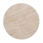 Επιφάνεια τραπεζιού sintered stone χρώμα travertine Φ70εκ.