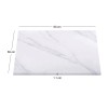 Επιφάνεια Μάρμαρο Sintered Stone, Απόχρωση White Marble (MDF για στήριξη βάσης) 60x60cm/11mm