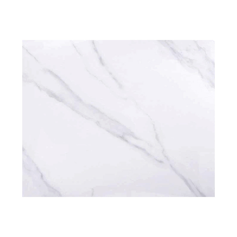Sintered Stone Table Top 80x120cm/11mm White Marble (under MDF 50x90cm)