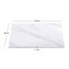 Επιφάνεια Μάρμαρο Sintered Stone, Απόχρωση White Marble (MDF για στήριξη βάσης) 80x120cm/11mm