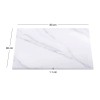 Επιφάνεια Μάρμαρο Sintered Stone, Απόχρωση White Marble (MDF για στήριξη βάσης) 80x80cm/11mm