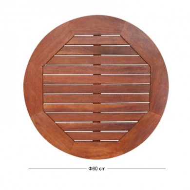 BANNER Table Top D.60/17mm Acacia