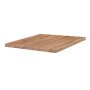 LIZARD Table Top 70x70/4cm, Acacia Natural Finish