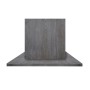 Επιφάνεια τραπεζιού resin χρώμα cement 70x70εκ.-30mm.