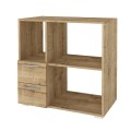 Ece Megapap melamine kitchen cabinet in sapphire oak color 80x40x83cm.