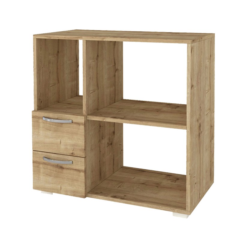 Ece Megapap melamine kitchen cabinet in sapphire oak color 80x40x83cm.