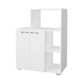 Pars Megapap melamine kitchen cabinet in white color 90x40x123cm.