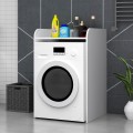 Toren Megapap melamine washing machine furniture in white color 65x60x100cm.