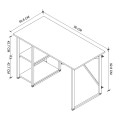 Έπιπλο πλυντηρίου Verno Megapap χρώμα pine oak 90x59,8x92,8εκ.