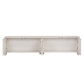 Έπιπλο τηλεόρασης Aurelia Megapap χρώμα κρεμ 180x32x45εκ.