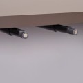 Έπιπλο τηλεόρασης Aurelia Megapap χρώμα μόκα 180x32x45εκ.