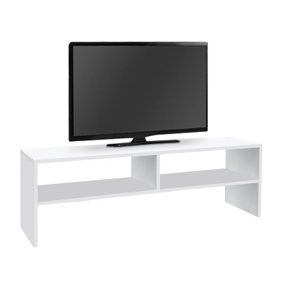 Έπιπλο τηλεόρασης Beirut Megapap χρώμα λευκό 150x30x40εκ.