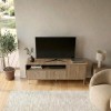 Έπιπλο τηλεόρασης Colia Megapap χρώμα sepet oak 140,3x34x55,7εκ.