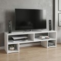 Έπιπλο τηλεόρασης Dabi Megapap χρώμα λευκό 150x30x40εκ.
