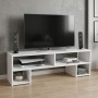 Έπιπλο τηλεόρασης Dabi Megapap χρώμα λευκό 150x30x40εκ.