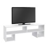 Dabi Megapap melamine tv furniture in white color 150x30x40cm.