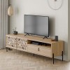 Έπιπλο τηλεόρασης Dionysos Megapap χρώμα φυσικό οξιάς 170x45x48,6εκ.