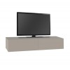 Έπιπλο τηλεόρασης επιτοίχιο Francy Megapap χρώμα sandstone 135x31,7x25εκ.