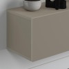 Έπιπλο τηλεόρασης επιτοίχιο Francy Megapap χρώμα sandstone 180x30x30εκ.