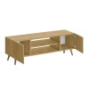 Etna Megapap melamine tv furniture in sapphire oak color 120x30x45cm.