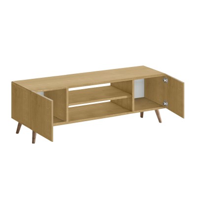 Έπιπλο τηλεόρασης Etna Megapap χρώμα sapphire oak 120x30x45εκ.