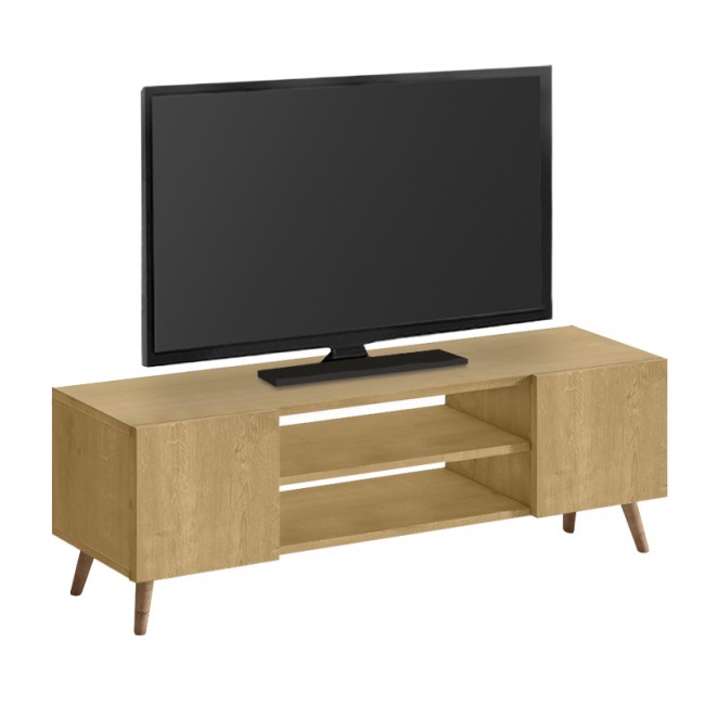 Etna Megapap melamine tv furniture in sapphire oak color 120x30x45cm.