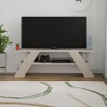 Farfalla Megapap melamine TV furniture in sandstone color 120x33,5x40cm.