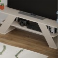 Farfalla Megapap melamine TV furniture in sandstone color 120x33,5x40cm.